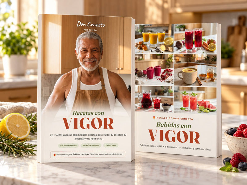 Recetas con vigor + Bebidas con vigor